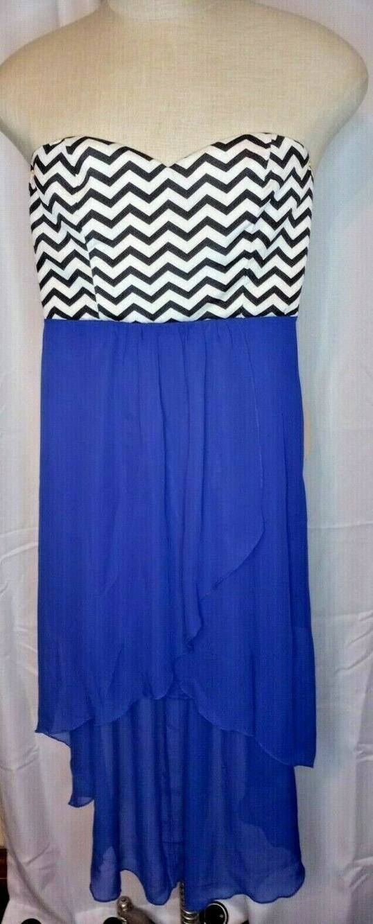 Windsor High/Low Evening Strapless Dress Size Small Women